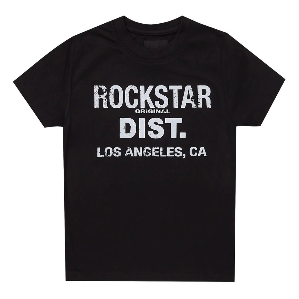Rockstar Original Kids Black Graphic Tee set of 2